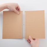 リフィルノート　本体　クラフト表紙