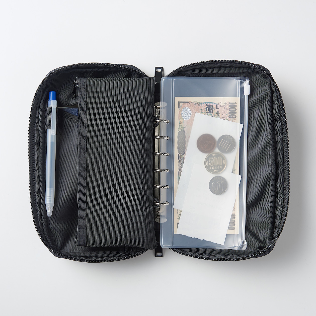 パスポートケース用リフィル　クリアポケット