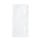 パスポートケース用リフィル　クリアポケット／仕切付