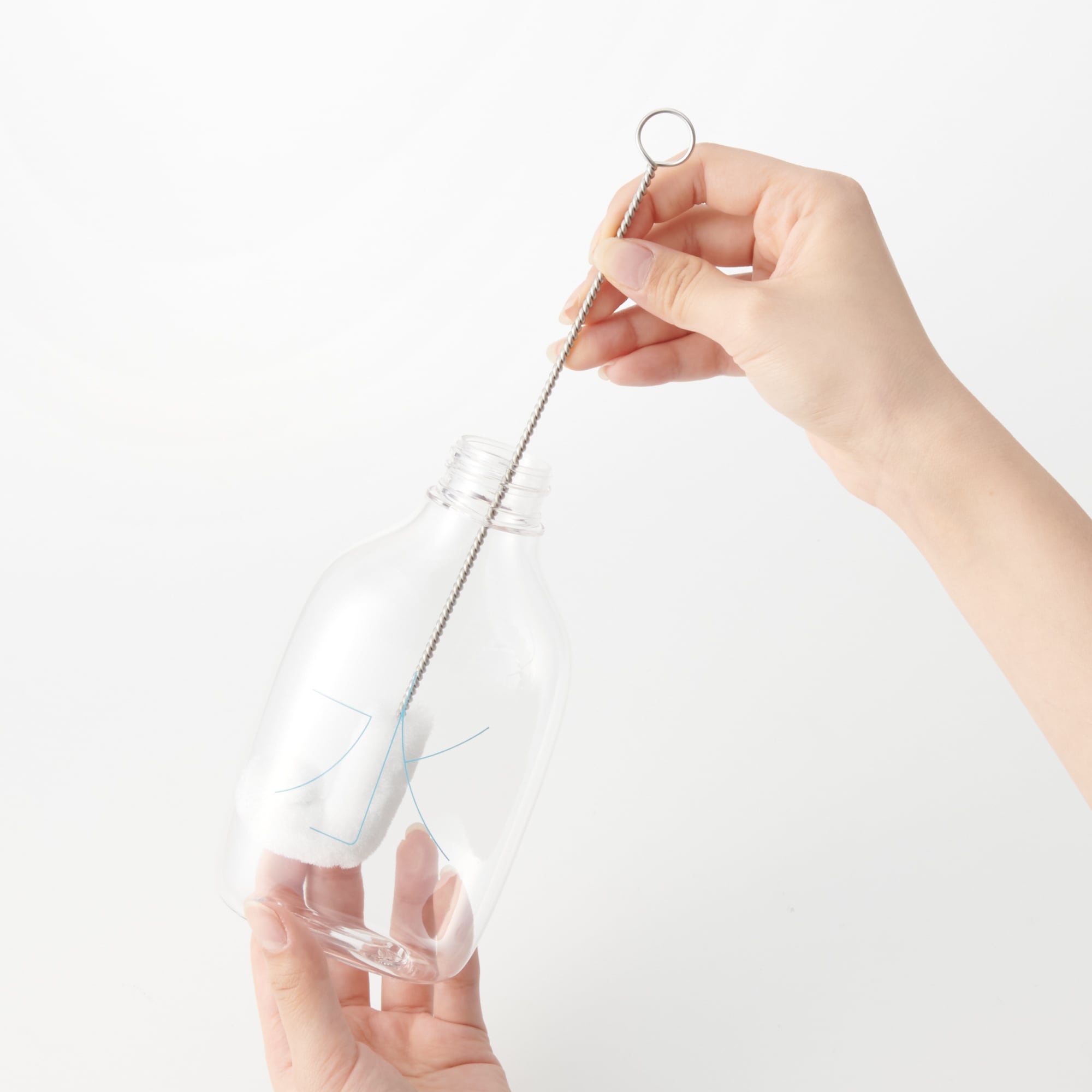 自分で詰める水のボトル