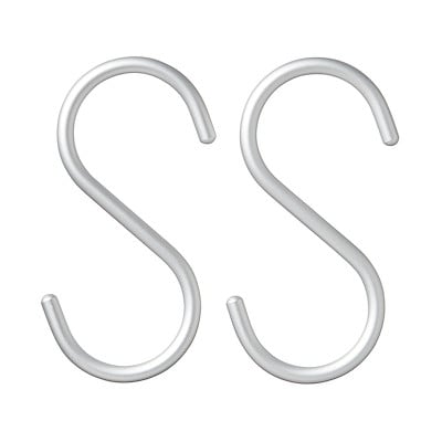 アルミＳ字フック・中　２個入