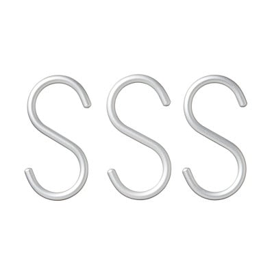 アルミＳ字フック・小　３個入