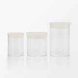 耐熱ガラス丸型保存容器