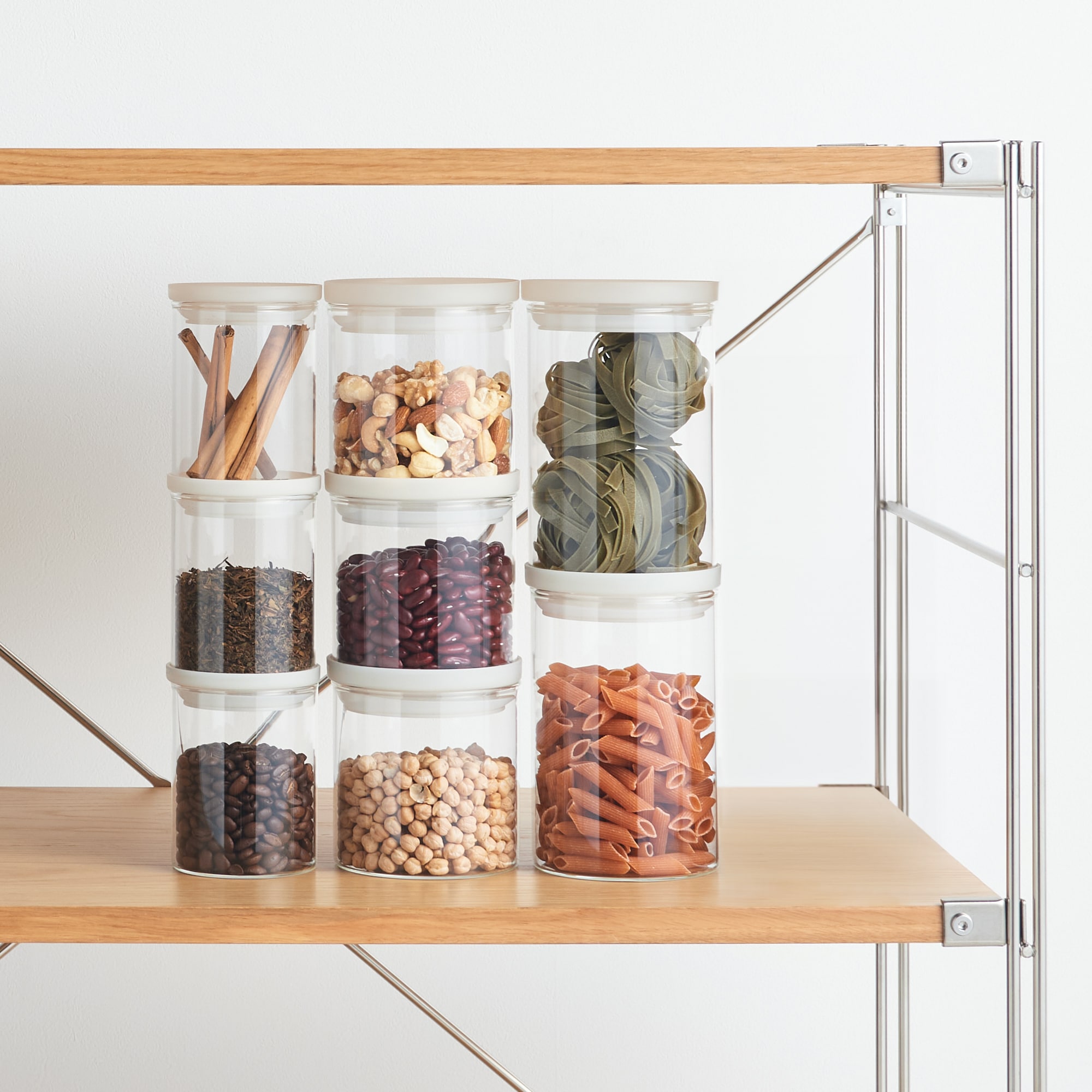 耐熱ガラス丸型保存容器 | 無印良品