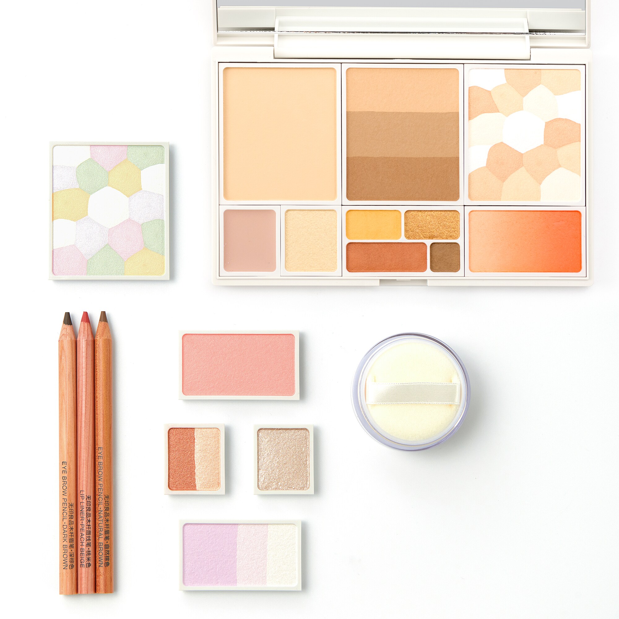 アイカラー2色タイプ・テラコッタ×ベージュ | 無印良品