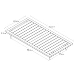 木製ベッドフレーム