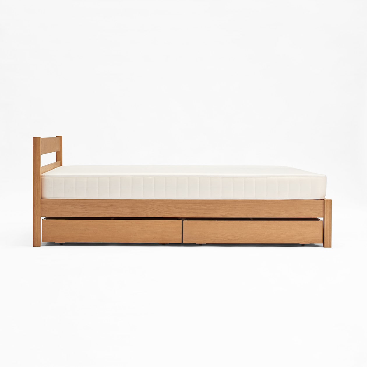 木製ベッド オーク材突板 ダブル | 木製ベッド 通販 | 無印良品