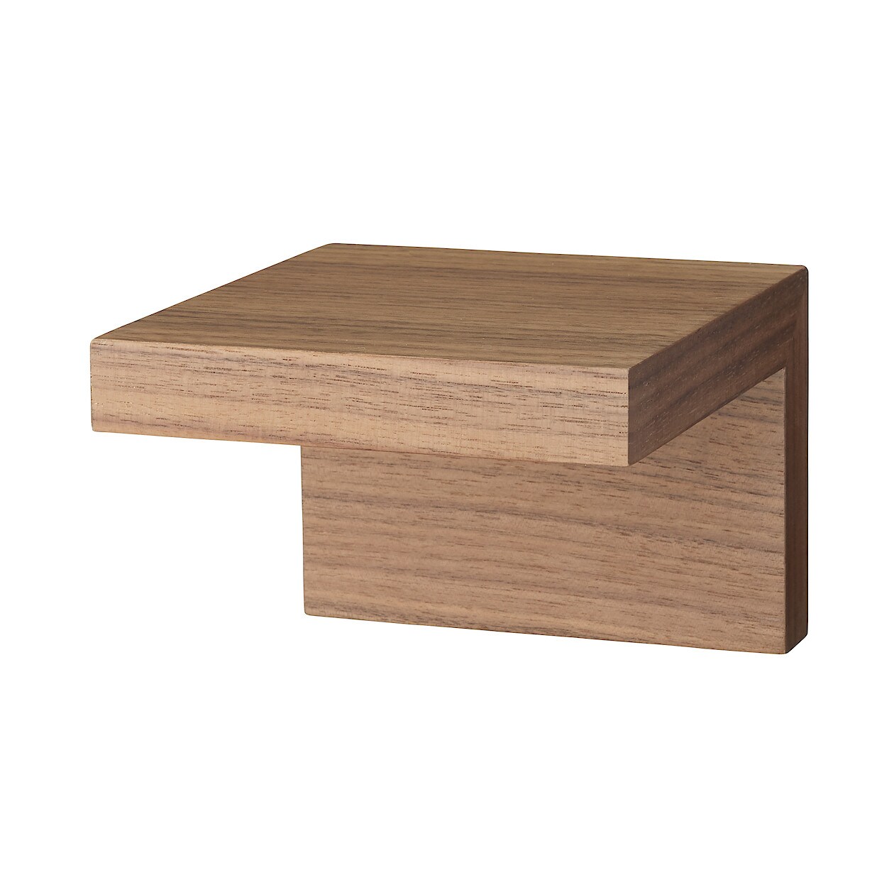 壁に付けられる家具棚 ウォールナット材突板 １１ｃｍ 壁に付けられる家具 通販 無印良品