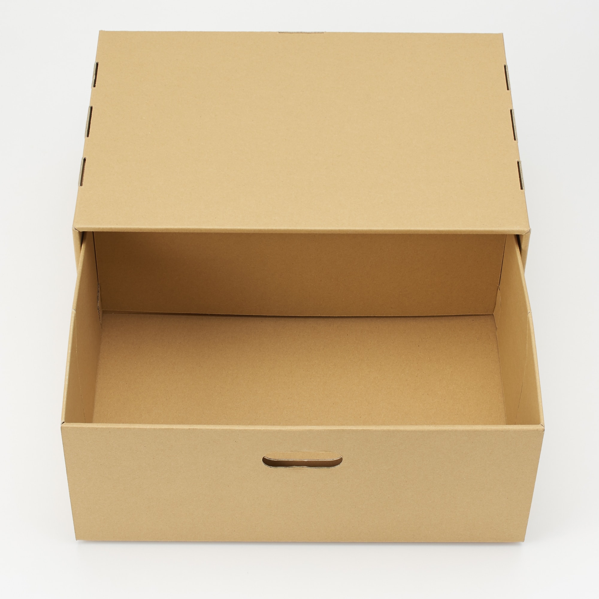 ダンボール収納ケース横ワイド