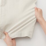ストレッチコーデュロイワイドパンツ