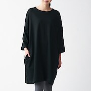 upf50ストレッチワンピース one size ダークグレー 通販 無印良品