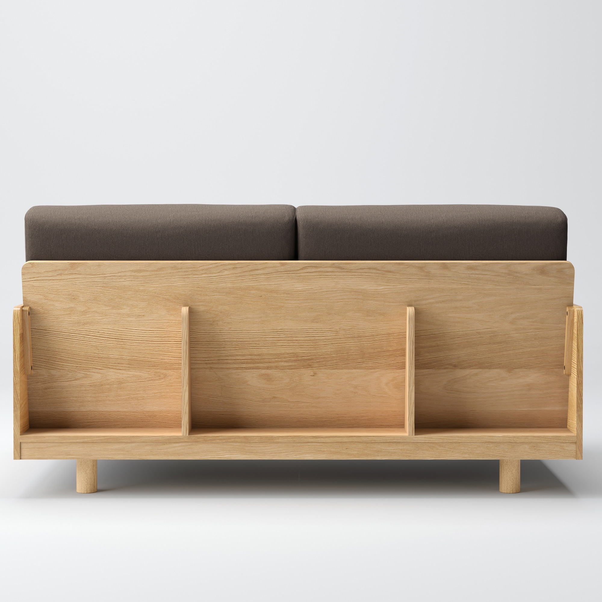 木製ソファフレーム用洗いざらし綿帆布カバー