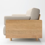 木製ソファフレーム用洗いざらし綿帆布カバー