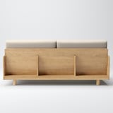 木製ソファフレーム用洗いざらし綿帆布カバー