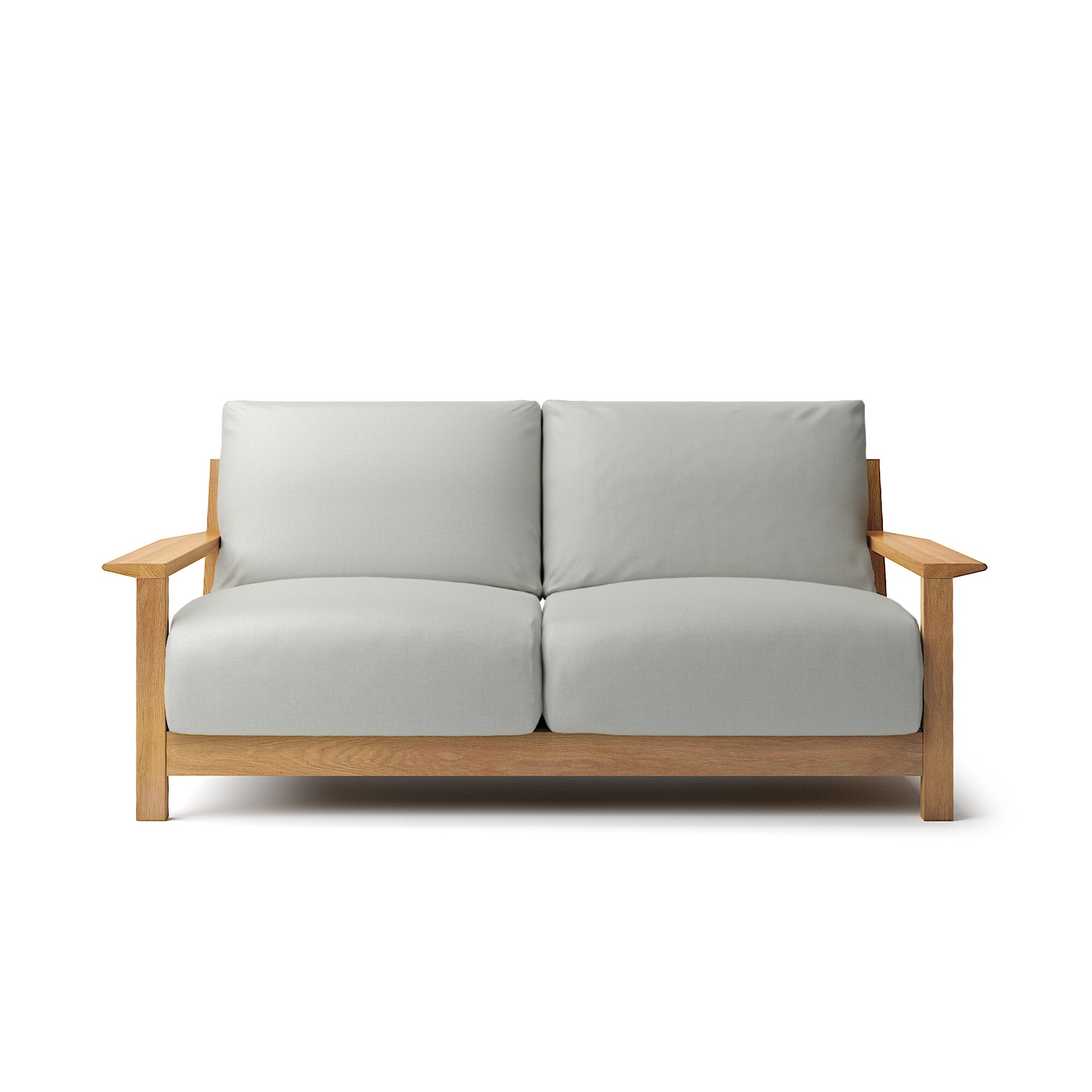 ソファ本体木製フレーム　綿帆布カバー