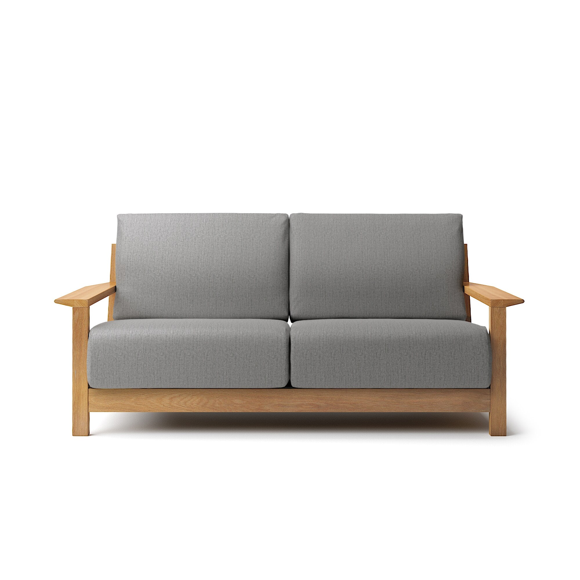 ソファ本体木製フレーム　綿帆布カバー