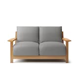 ソファ本体木製フレーム　綿帆布カバー