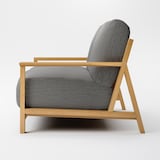 ソファ本体木製フレーム　綿帆布カバー