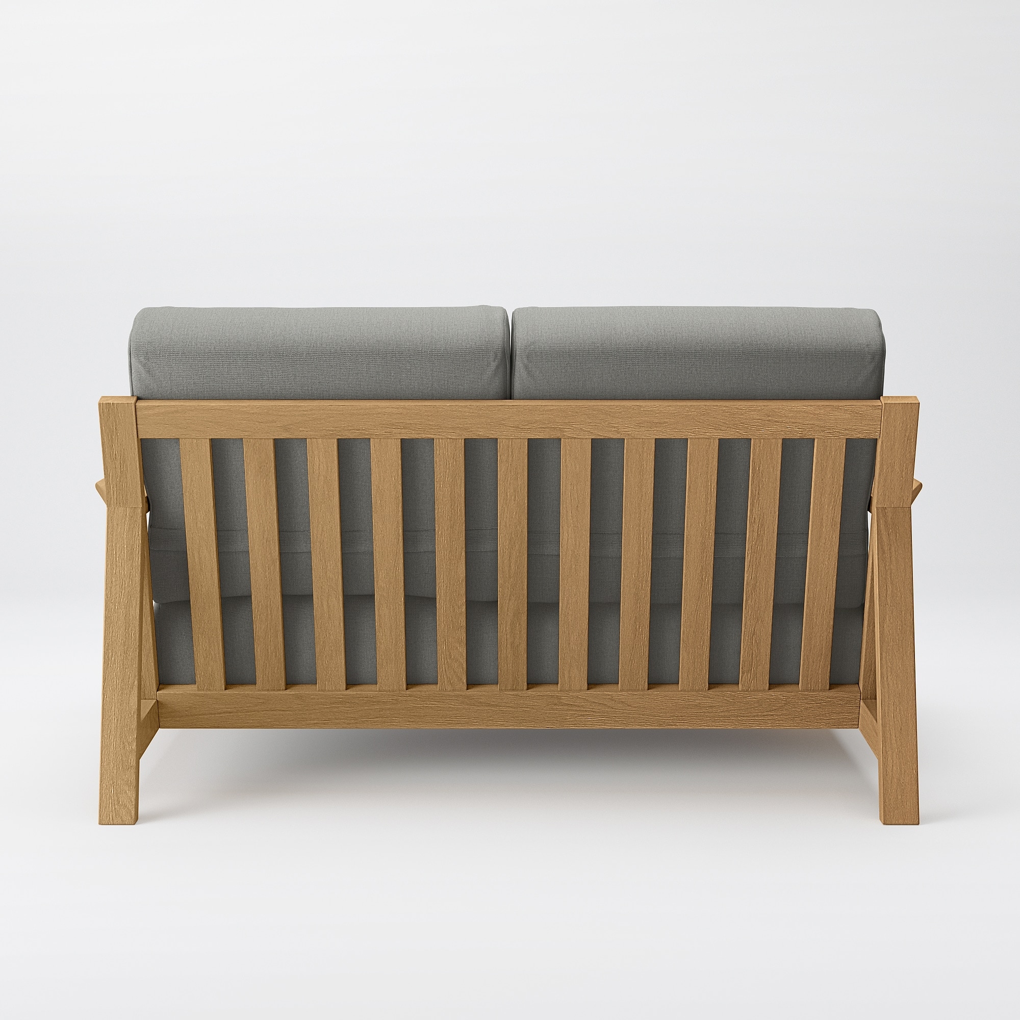 ソファ本体木製フレーム　綿麻バスケット織カバー