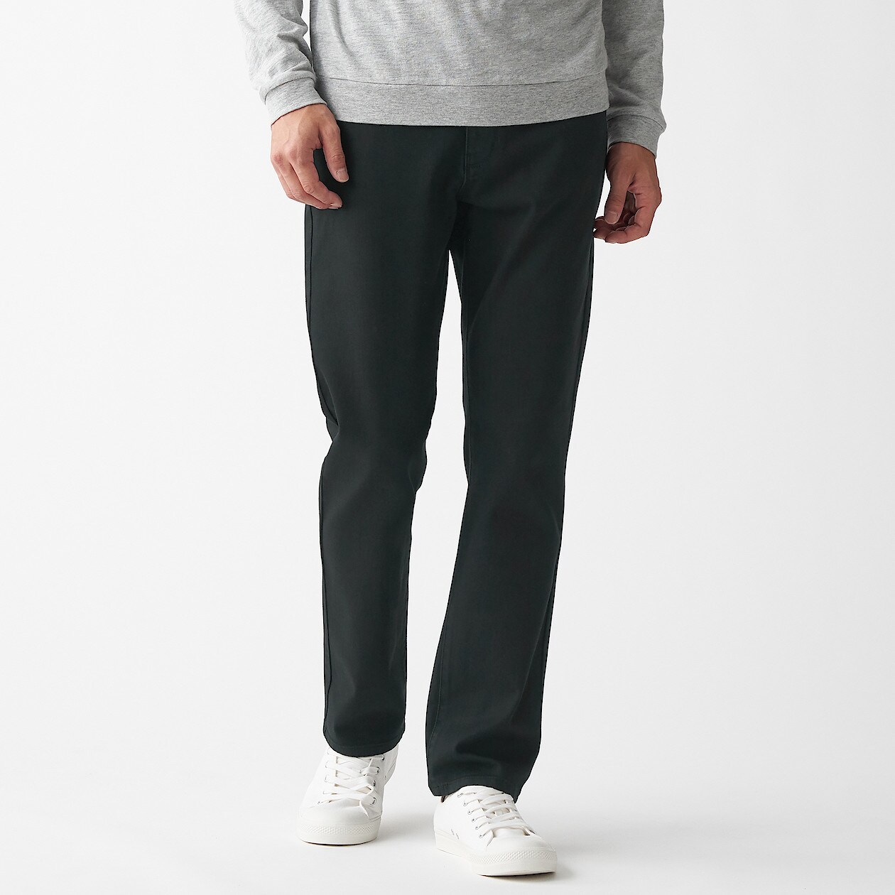 縦横ストレッチデニムスリム 股下７６ｃｍ 紳士２８ ７１ｃｍ 黒 パンツ 紳士 メンズ 通販 無印良品