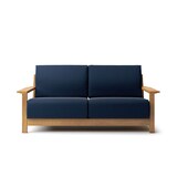 ソファ本体木製フレーム　再生ポリエステル使い平織カバー