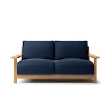 ソファ本体木製フレーム　再生ポリエステル使い平織カバー