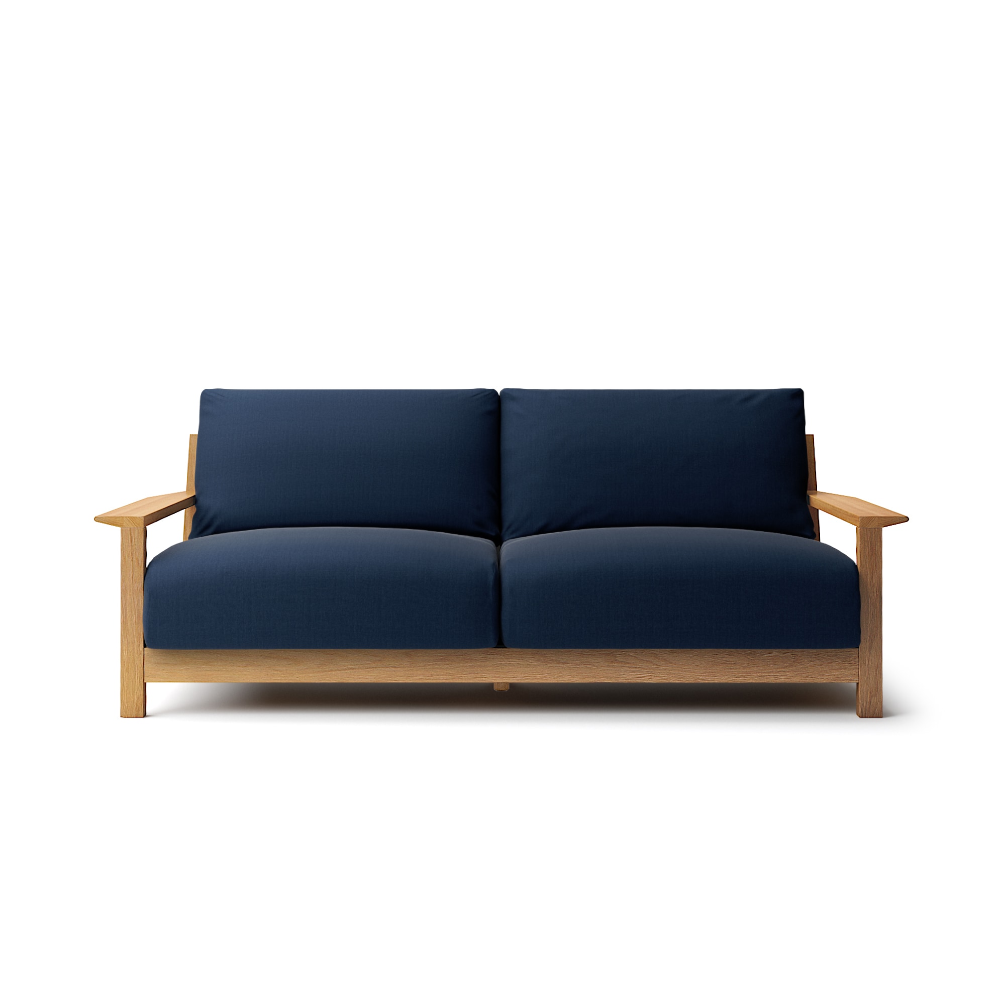 ソファ本体木製フレーム　再生ポリエステル使い平織カバー