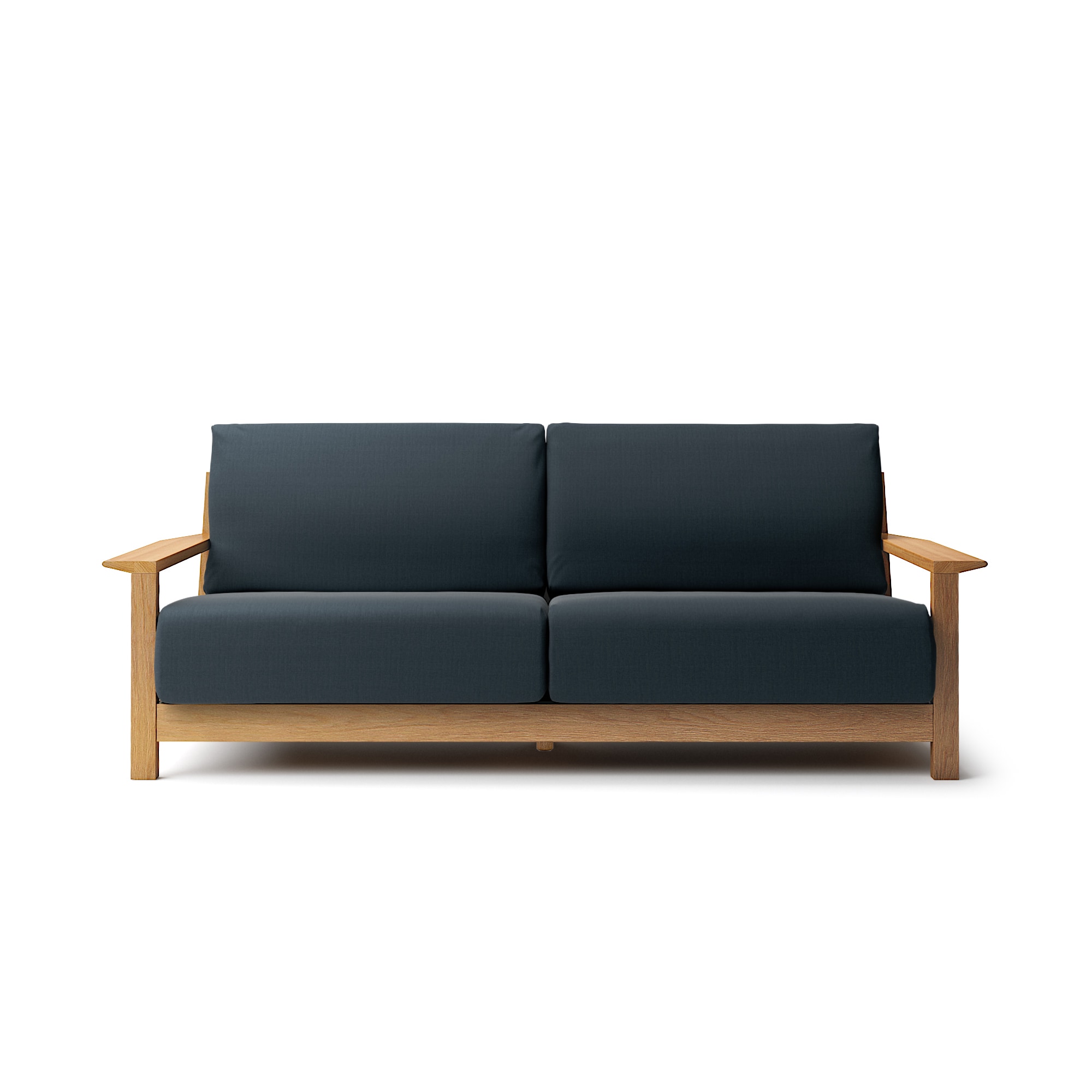 ソファ本体木製フレーム　再生ポリエステル使い平織カバー