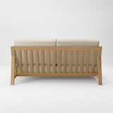 ソファ本体木製フレーム　洗いざらし綿帆布カバー