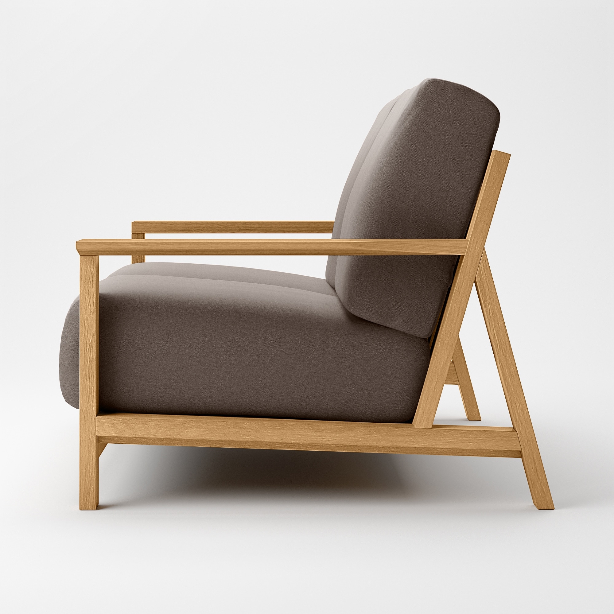 ソファ本体木製フレーム 洗いざらし綿帆布カバー | 無印良品