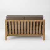 ソファ本体木製フレーム　洗いざらし綿帆布カバー