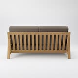 ソファ本体木製フレーム　洗いざらし綿帆布カバー