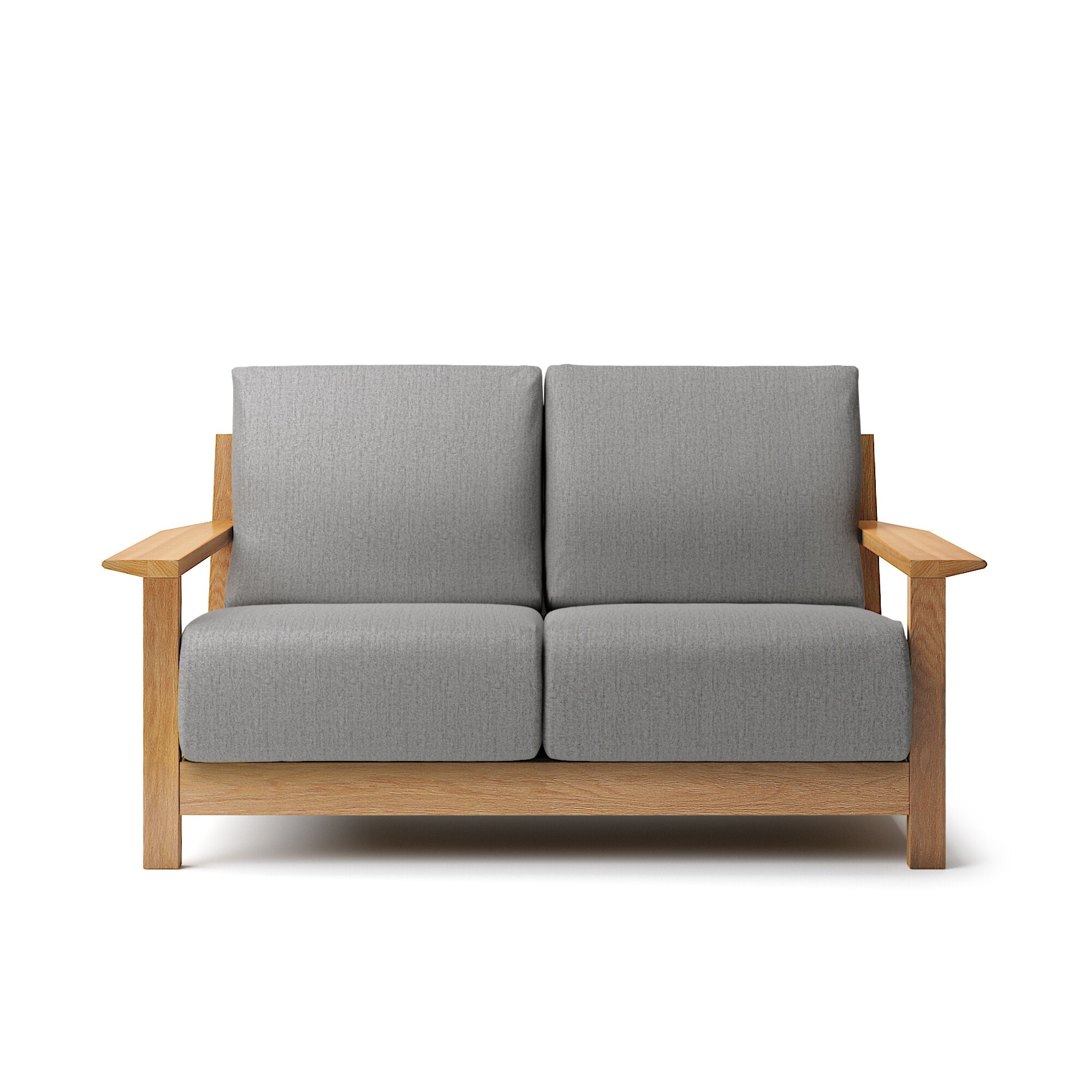 ソファ本体木製フレーム　綿帆布カバー