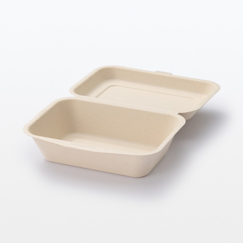 バガスと竹パルプ フードパック | 無印良品