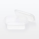 蓋をしたままレンジで使えるフードコンテナ