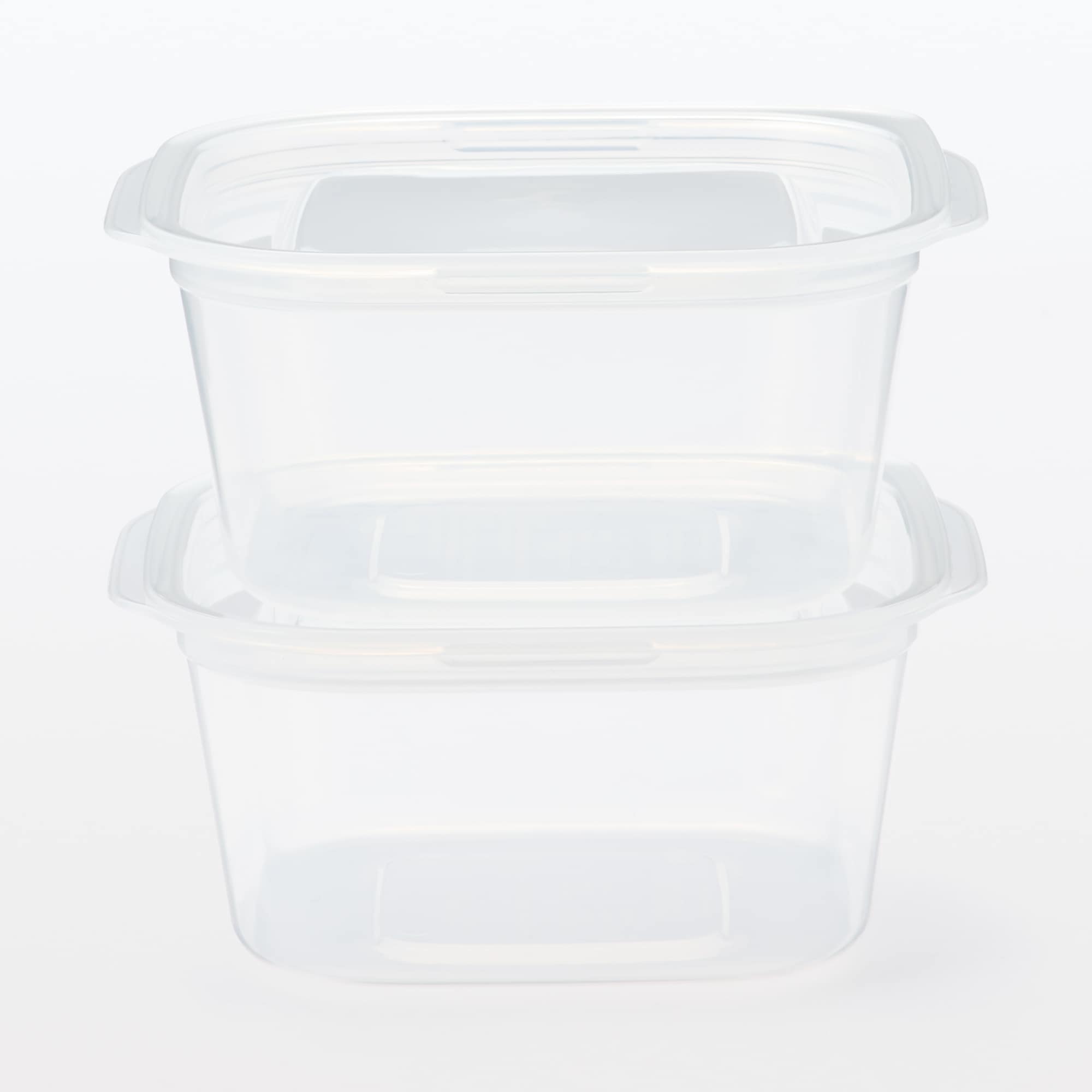 蓋をしたままレンジで使えるフードコンテナ | 無印良品