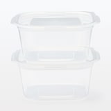 蓋をしたままレンジで使えるフードコンテナ