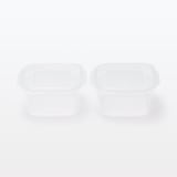 蓋をしたままレンジで使えるフードコンテナ