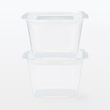 蓋をしたままレンジで使えるフードコンテナ