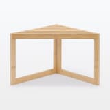 竹材　コーナーラック１段