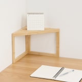 竹材　コーナーラック１段