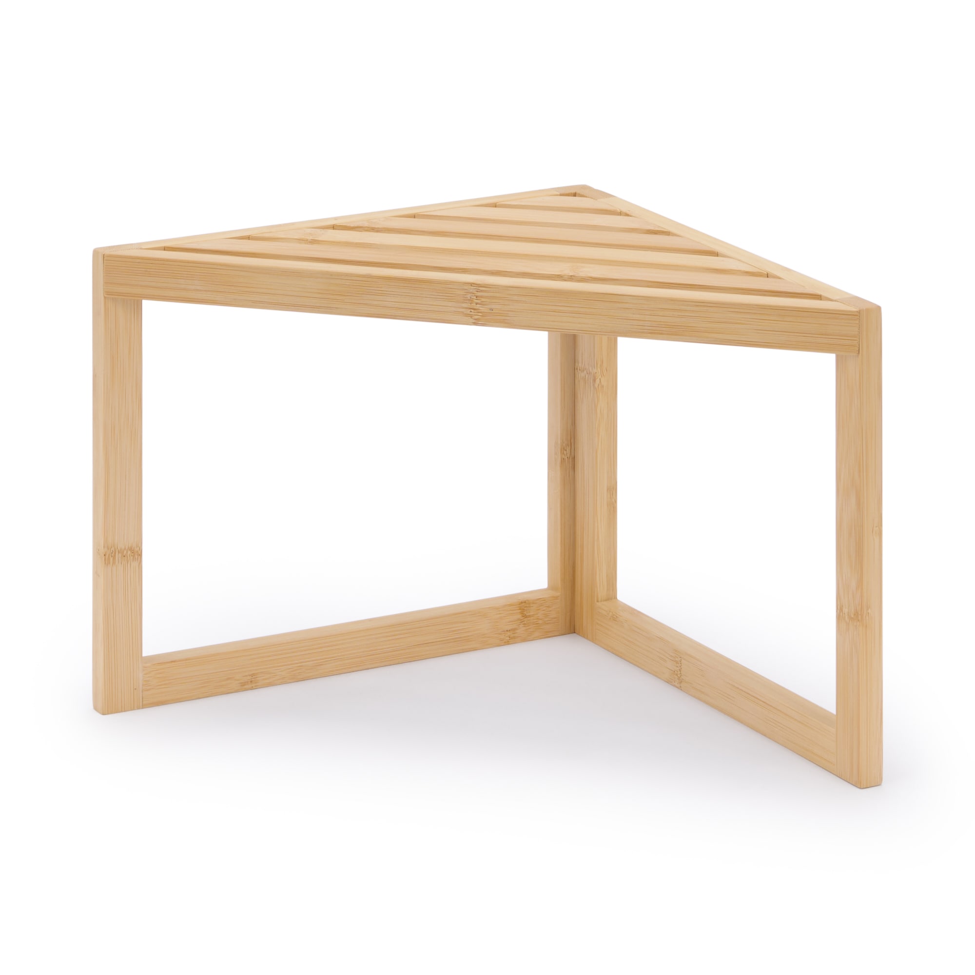 竹材　コーナーラック１段