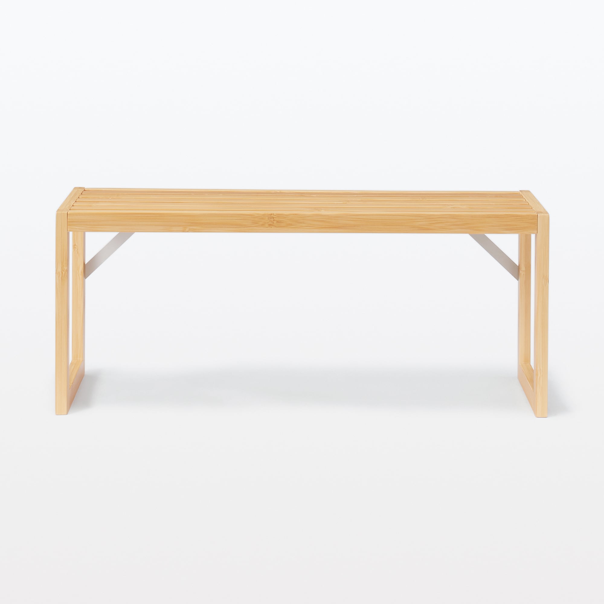 竹材 フリーラック1段 | 無印良品