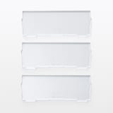 【パーツ】アクリル縦でも横でも使える小物収納６段用・仕切板