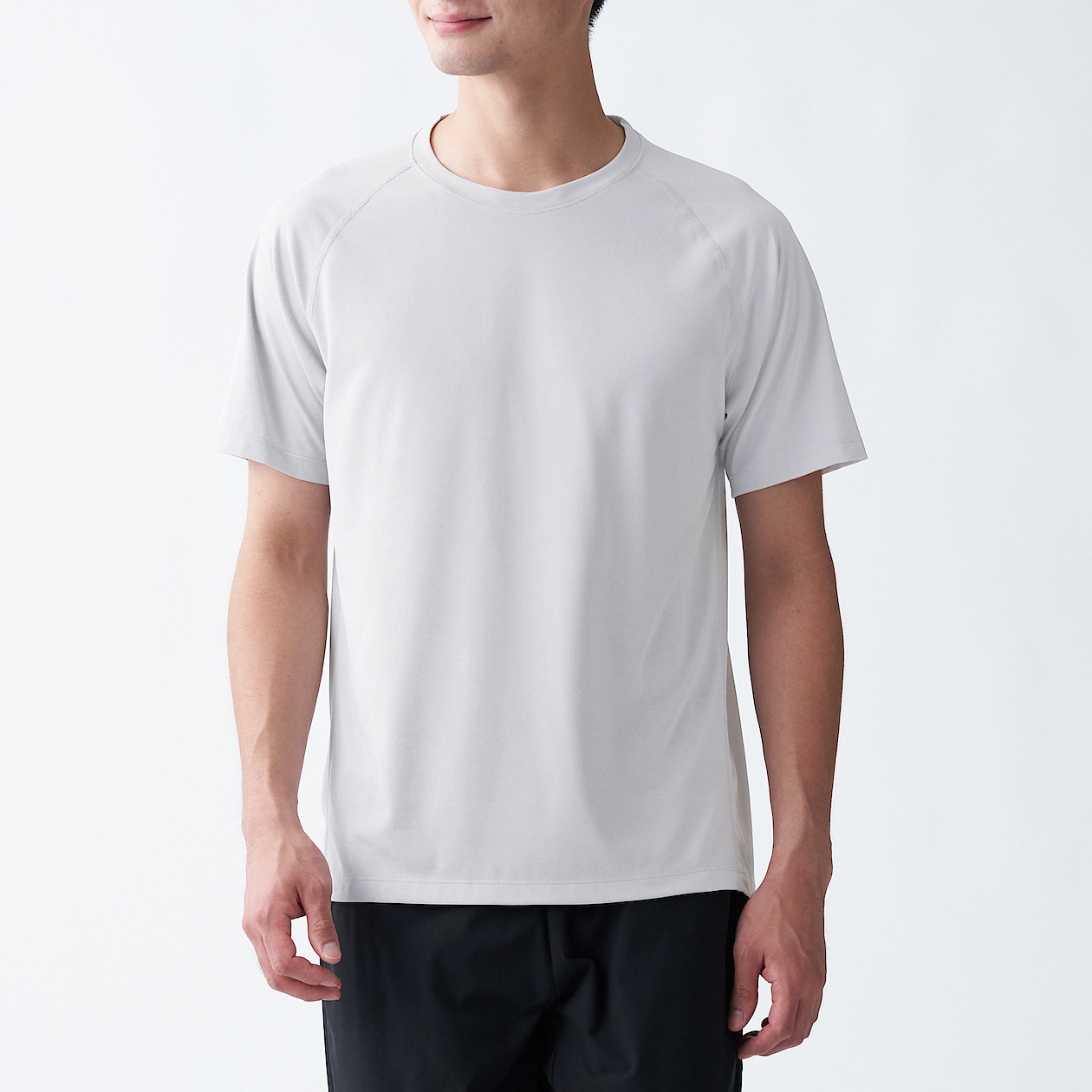 吸汗速乾uvカットtシャツ 紳士m ライトグレー tシャツ カットソー シャツ 半袖 紳士 メンズ 通販 無印良品 吸汗速乾uvカットtシャツ 紳士m ライトグレー tシャツ カットソー シャツ 半袖 紳士 メンズ 通販 無印良品