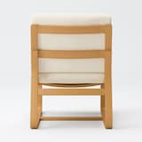 リビングでもダイニングでもつかえる　洗いざらしの綿帆布カバー