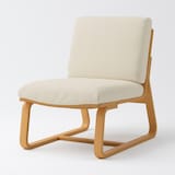 リビングでもダイニングでもつかえる　洗いざらしの綿帆布カバー