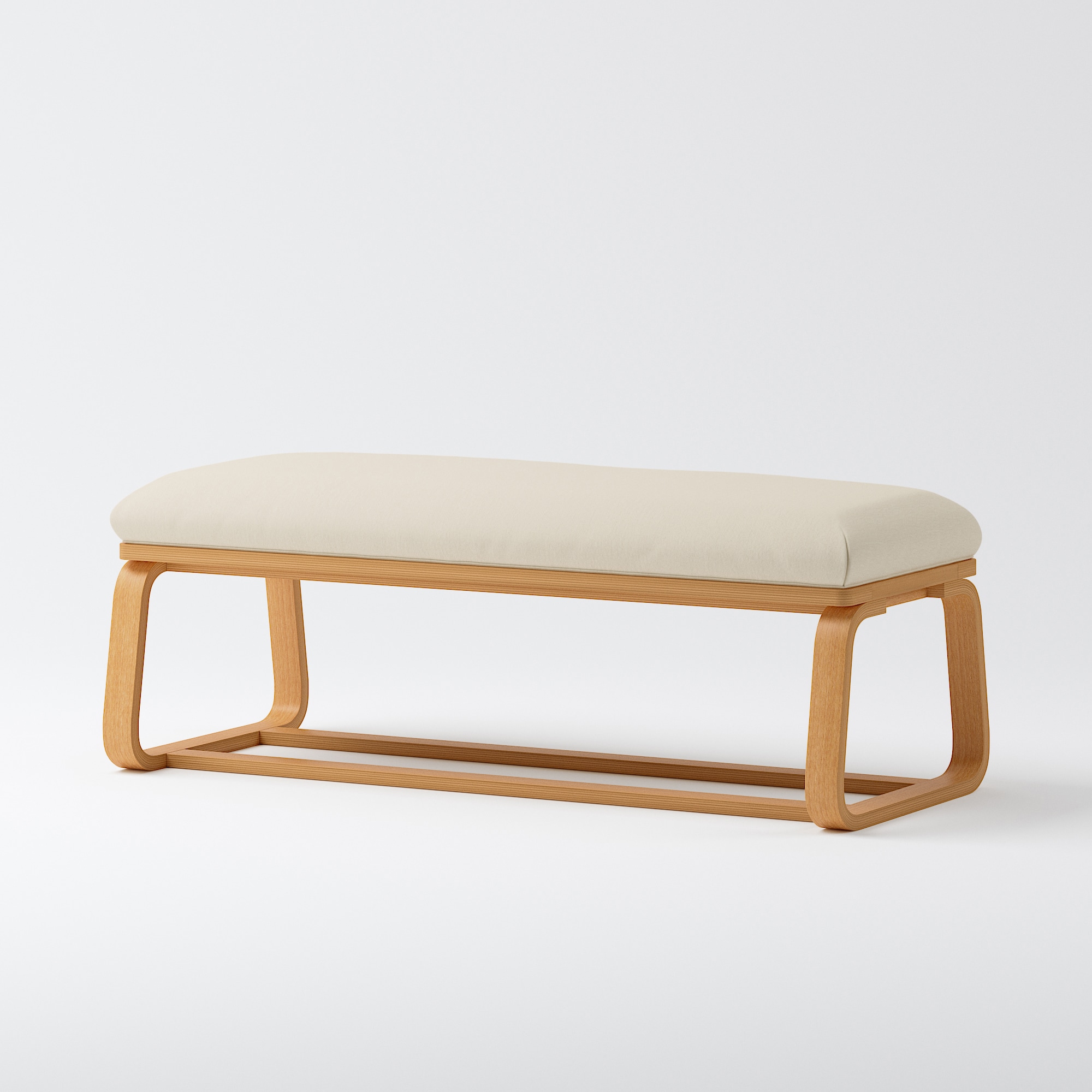 リビングでもダイニングでもつかえる　洗いざらしの綿帆布カバー