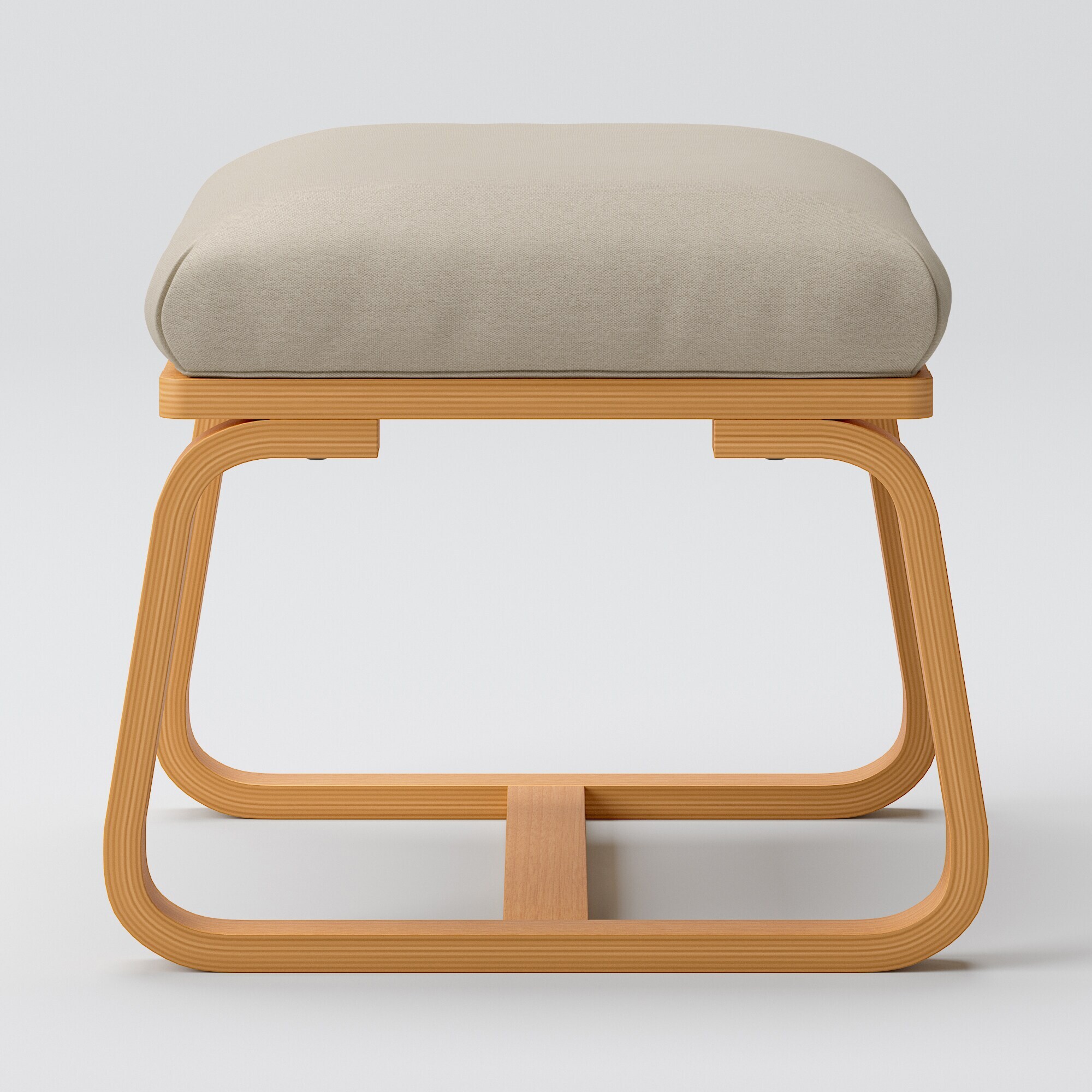 リビングでもダイニングでもつかえる　洗いざらしの綿帆布カバー