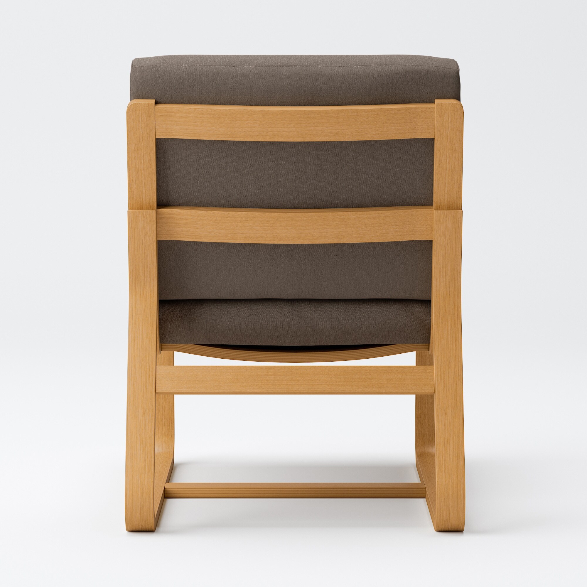 リビングでもダイニングでもつかえる　洗いざらしの綿帆布カバー